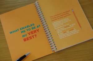 Wellbeing notebook